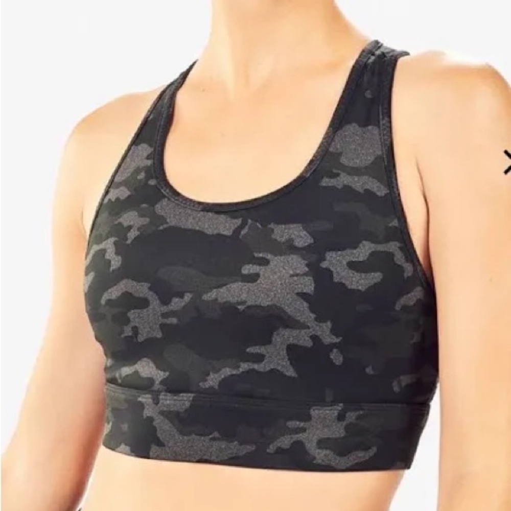 Fabletics Camo Sports Bra